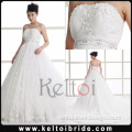 Ball Gown Long Train Tulle Real Models Wedding Dress China
